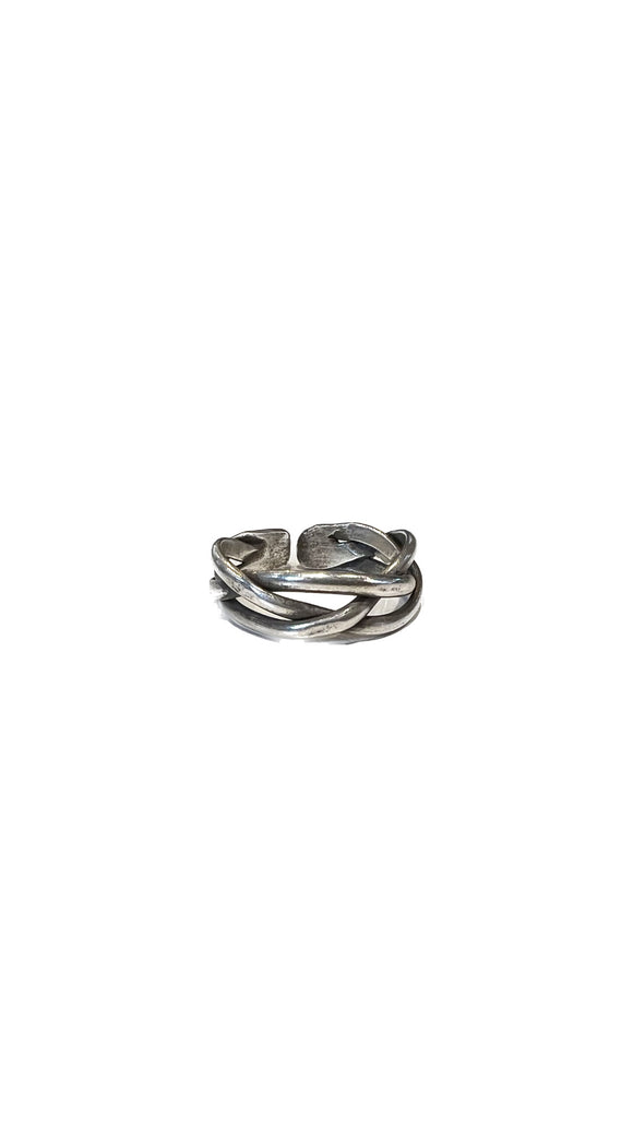 Vintage Woven Silver Ring | Vintage NOMAD