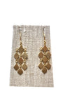 Cascading Gold Diamond-Shaped Earrings | Jane Diaz