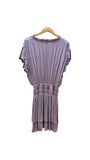 Purple Cinched Waist Tank Dress  | RD Style