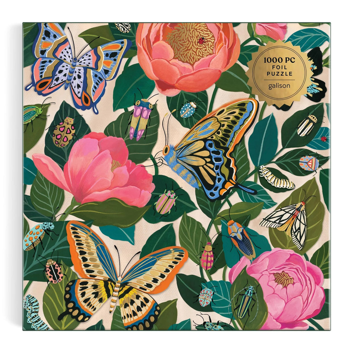 Galison | Between the Blooms Foil Puzzle