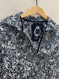 Black & White Button Down Blouse | CINO