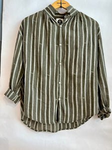 Sandy Shirt in Military Green by BSBEE