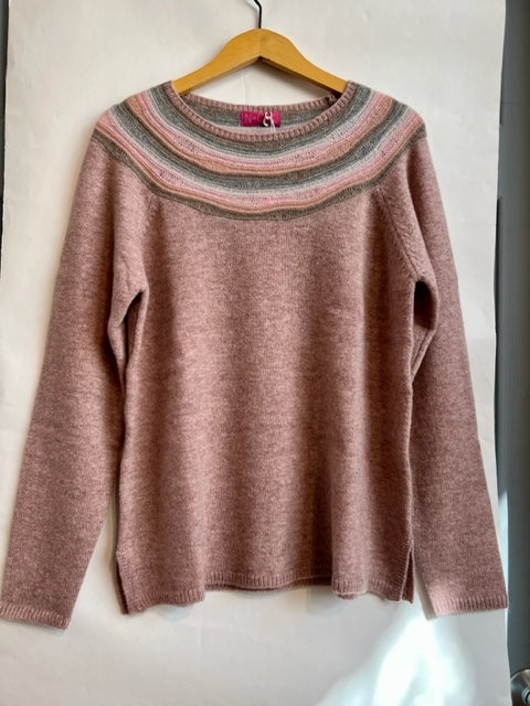 Samba Sweater in Rose | Charlotte Mansted