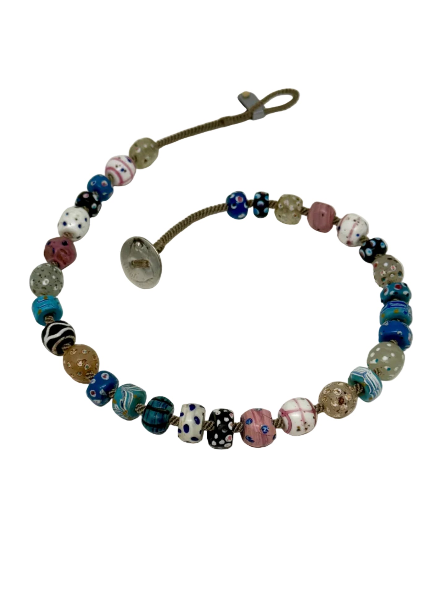 Jewels | African Trade Beads Knotted Necklace