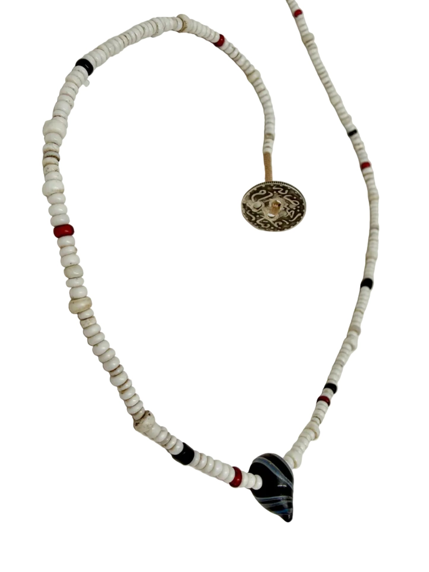 Jewels | Tibetan Prayer Bead and White Beaded Necklace
