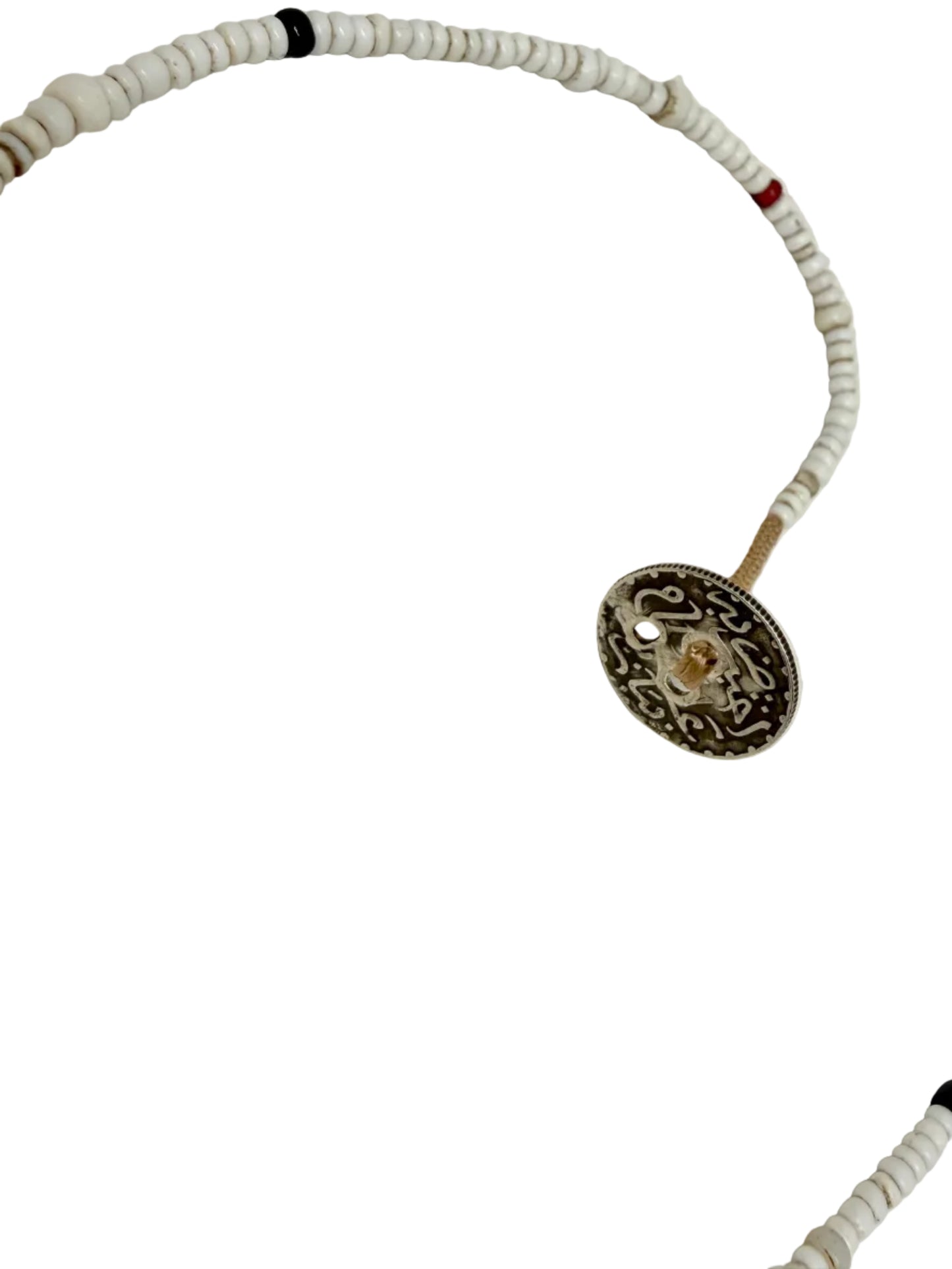 Jewels | Tibetan Prayer Bead and White Beaded Necklace