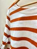 Orange Striped Top | Beaumont Organic