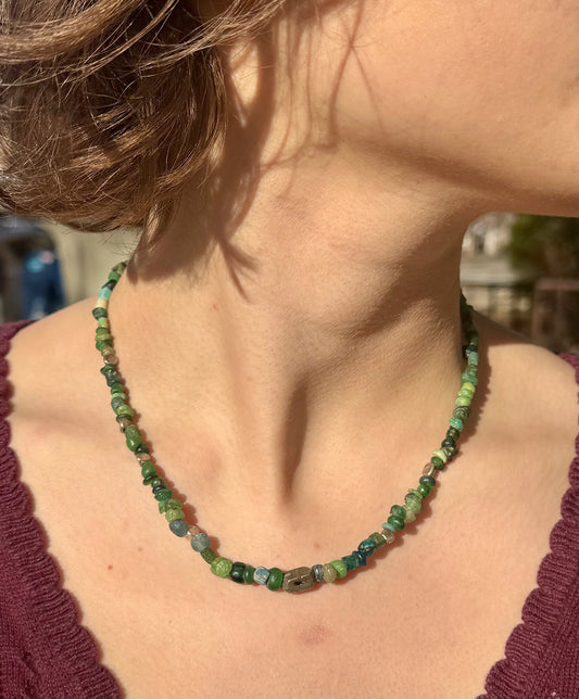 Ancient Roman glass beads from Djenne Mali