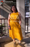 Yellow Cece Dress-- Only 1 Size Left! | Beaumont Organic