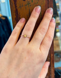 Stackable Crescent Moon Ring in Size 6 | Jane Diaz