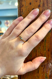 Marquise Salt & Pepper Diamond Ring in Size 7.5 | Shree