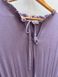 Purple Cinched Waist Tank Dress  | RD Style