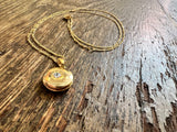 Star Studded Locket Necklace | Amano Studios