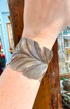 Silver Adjustable Feather Bracelet | NOMAD