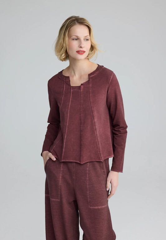 DRISHTI Asymmetrical blouse / LUUKAA