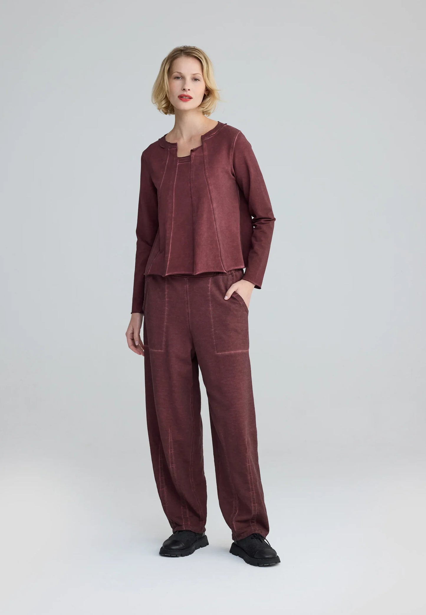 DRISHTI Asymmetrical blouse / LUUKAA