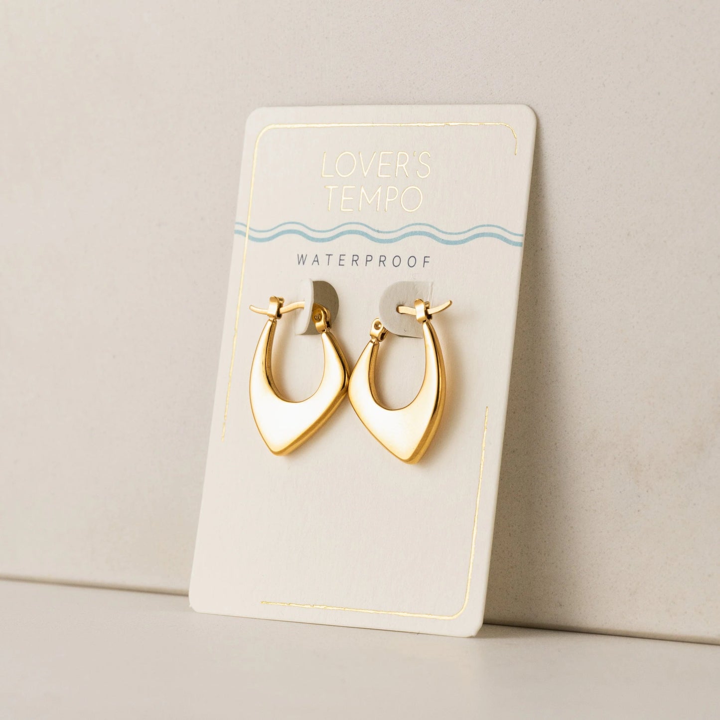 Lila Hoop Earring/ Lover's Tempo