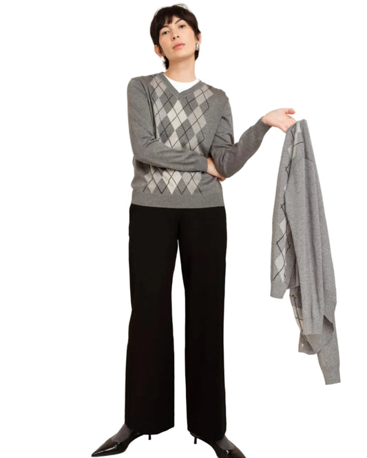 Paper Label | Black Wide Leg Trouser