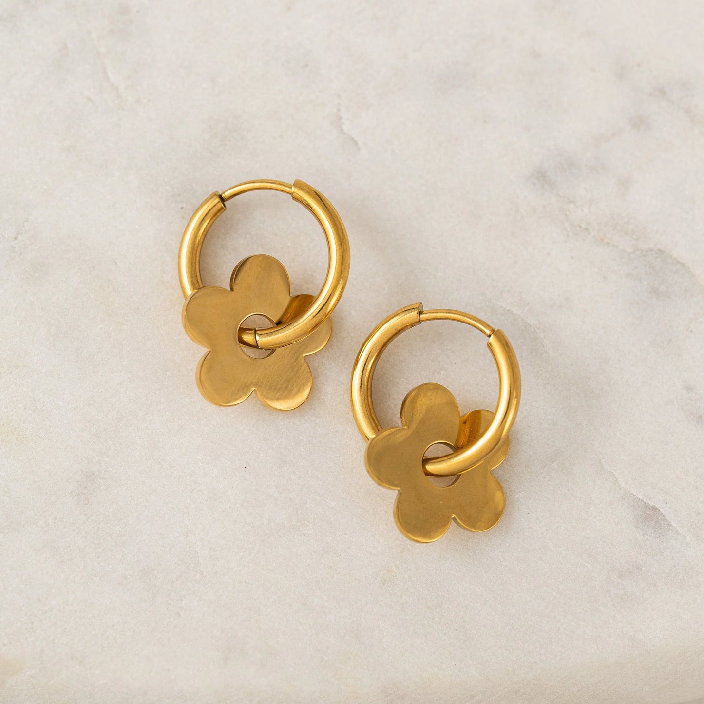 Petal Hoop Earrings / Lover's Tempo