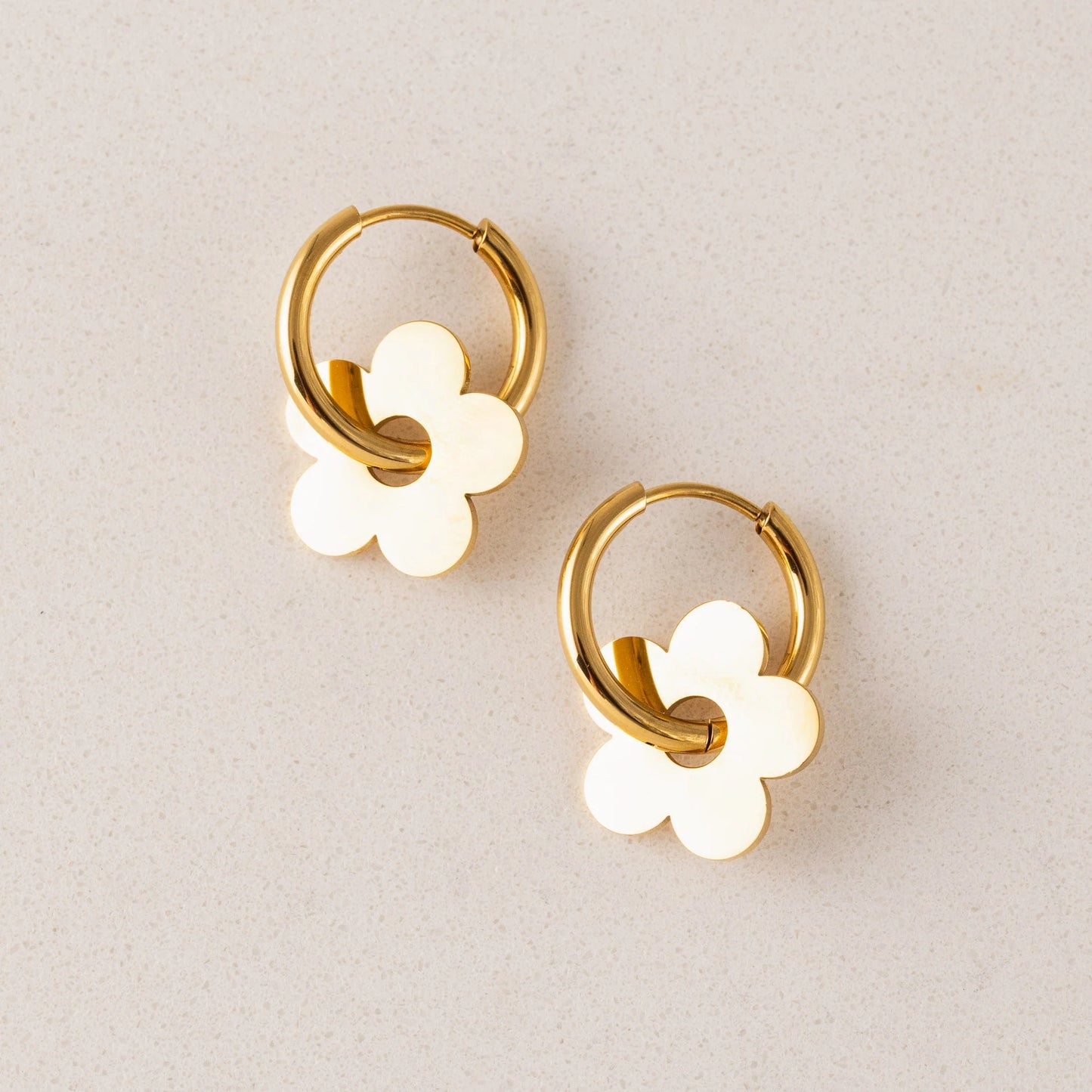 Petal Hoop Earrings / Lover's Tempo