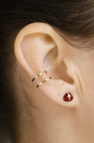 14k Gold Double Banded Ear Cuff | Melissa Joy Manning