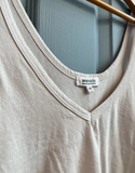 V-Neck Cami in Shell | LA Made