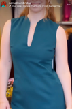 Harding Dress in Teal Linen | Kim Schalk