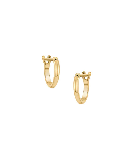 Thatch | Thin Mini Hug Hoops
