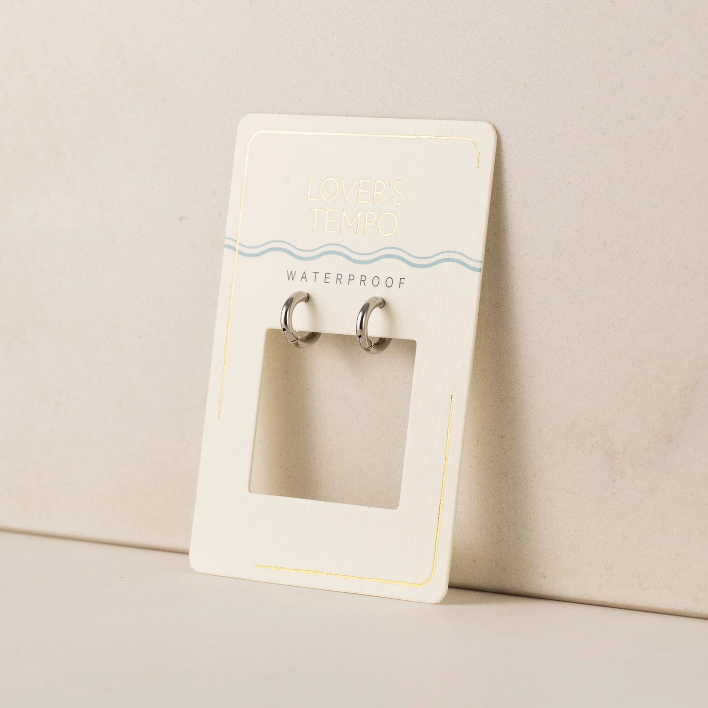 Tube 10mm Hoop Earrings / Lover's Tempo