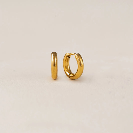Tube 10mm Hoop Earrings / Lover's Tempo