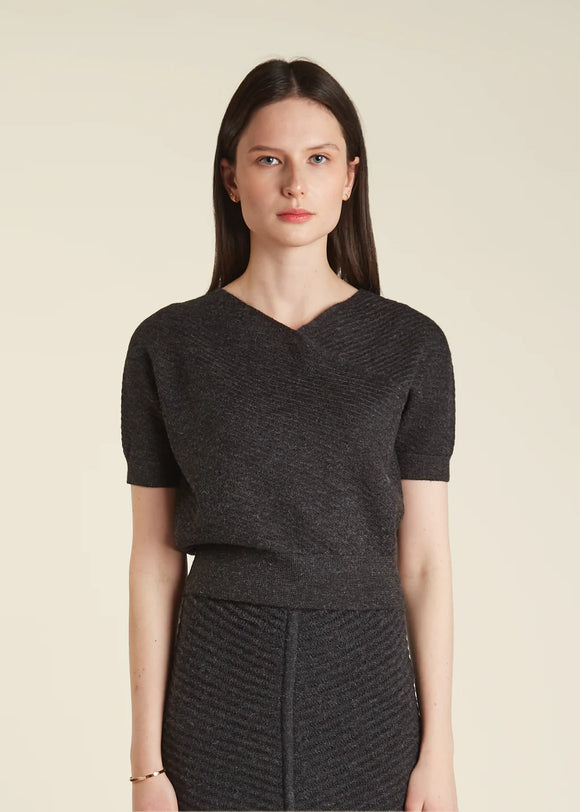 Audrey Sweater in Caviar | OYUN