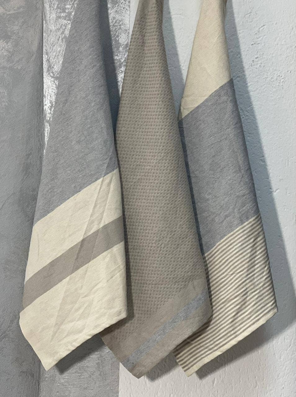 All By FOUTA Set of 3 Hand Towels