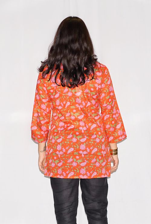 Dolma Coral Tunic