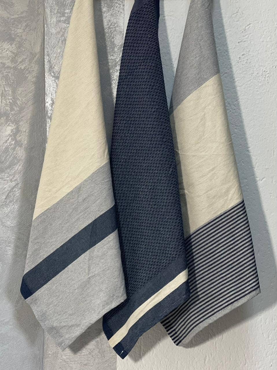 All By FOUTA Set of 3 Hand Towels