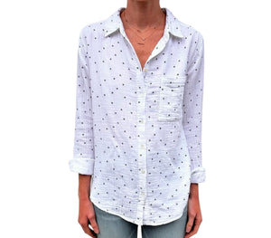 Star 1 Pocket Boyfriend Shirt | Dylan