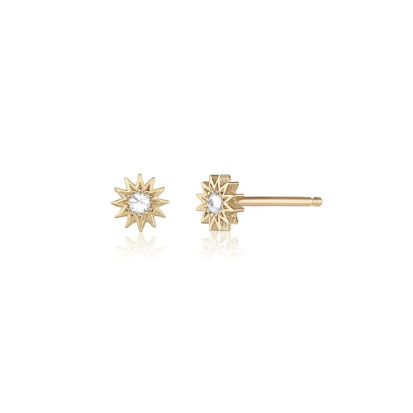 Inverted Diamond Mini Spur Studs| EMBLM