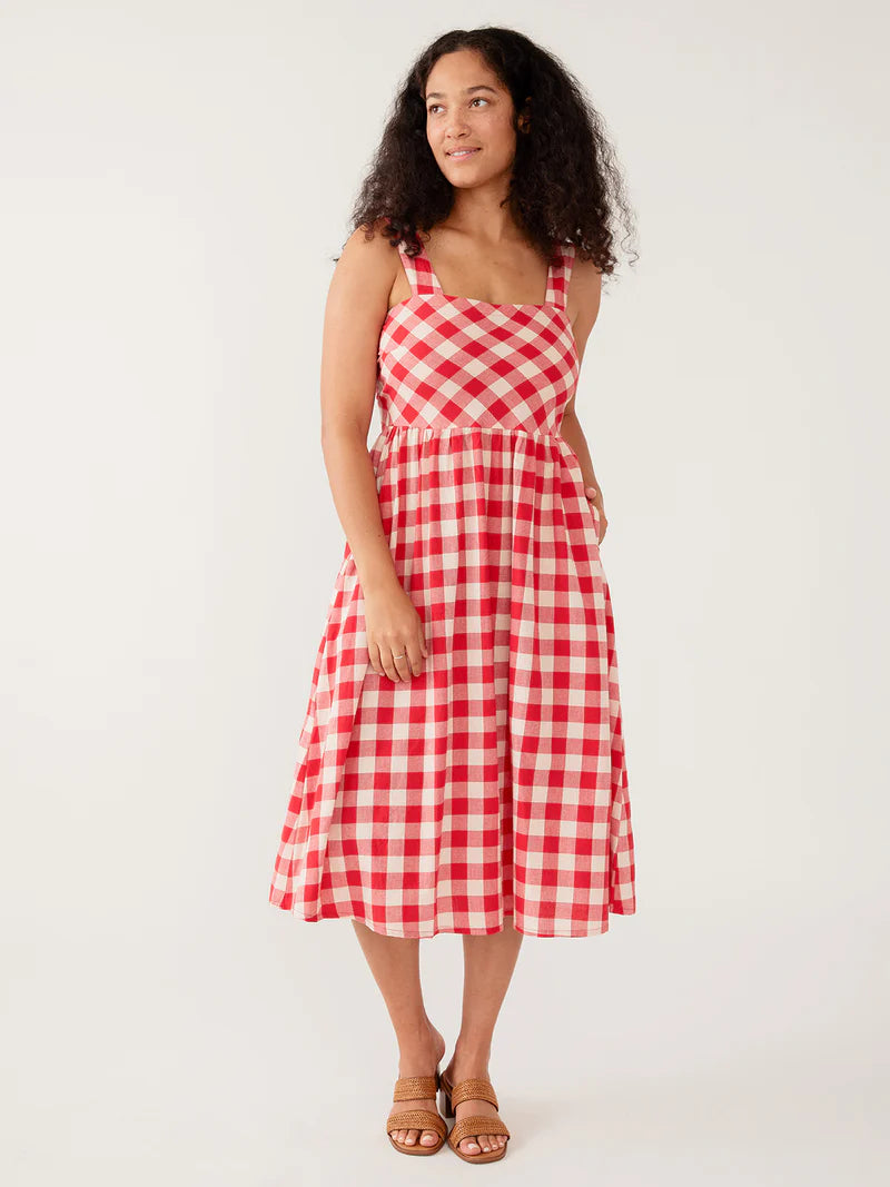 Mata Traders | Red and White Gingham Dress