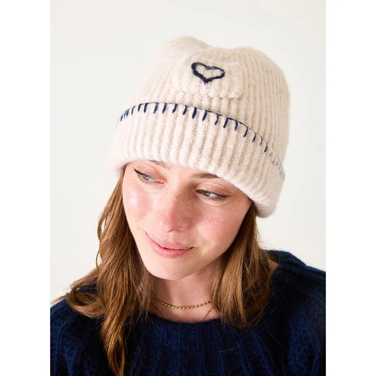 Sailor Love Whipstitch Beanie / Mersea
