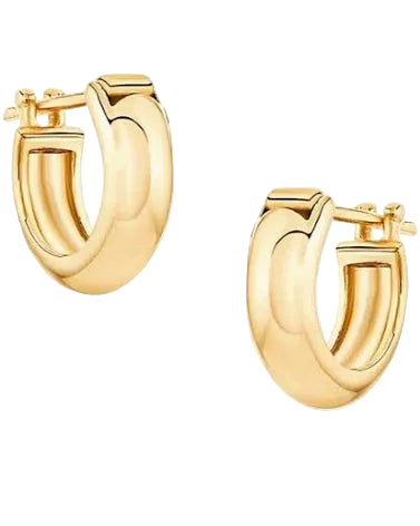 Thatch | Chunky Mini Hug Hoops