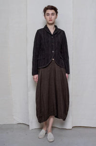 Skirt Jocelyn in Sepia | H+ Hannoh Wessel – NOMAD