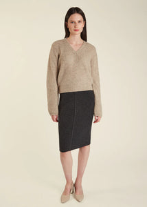 Tiffany Skirt in Caviar | OYUN