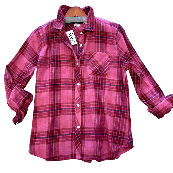 Plaid Boyfriend Shirt | Dylan