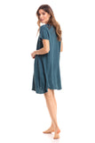 Thai Crinkle Cotton Cap Sleeve Dress