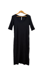 Long Black Dress with 3/4 Sleeves-- Only 1 Left! | Paper Label