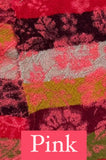 100% Wool Floral Striped Scarf | BUTAPANA