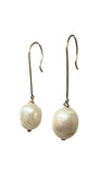 14k Gold Handmade Pearl Earrings | Susan Monosson