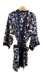 Short Handmade Cotton Robe | Sevya