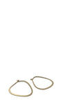 14k Gold Triangle Hoops | Melissa Joy Manning