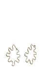 14k Gold Squiggle Hoops | Jamie Monosson Scherzer