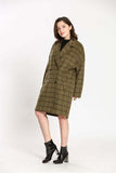 Green Oversized Peacoat | See U Soon